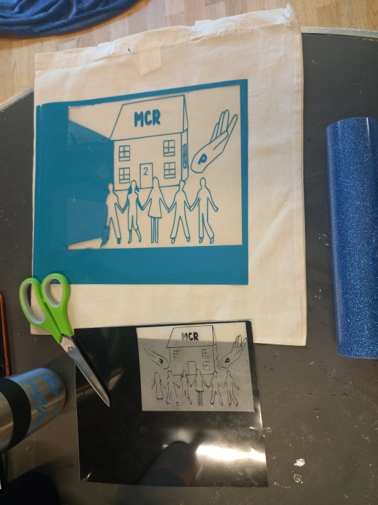 Manchester Youth Zone helping our young people bring the logo to life